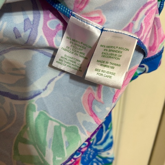 Lilly pulitzer UPF 50+ ChillyLilly Lilblock popover Hooded Face Mask xxs - Picture 11 of 11